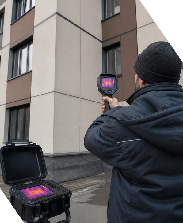 Тепловизионное обследование зданий и сооружений в Учалах